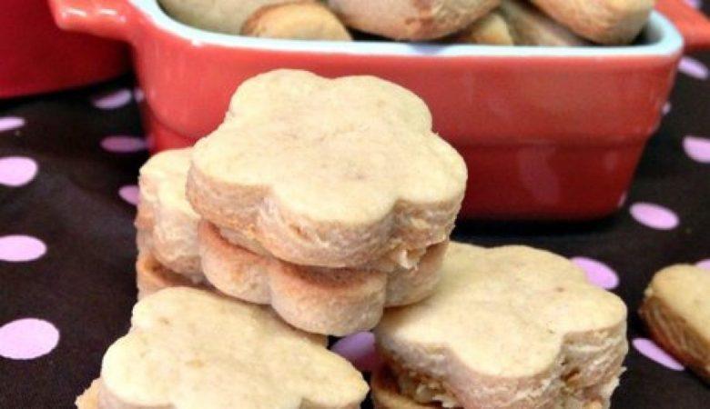 Biscoitinho com creme de amendoim