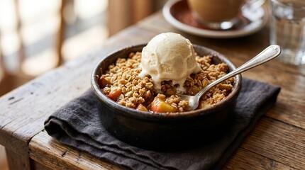 Crumble especial de maçã