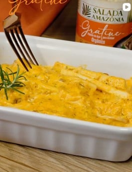 Gratine cremoso com páprica