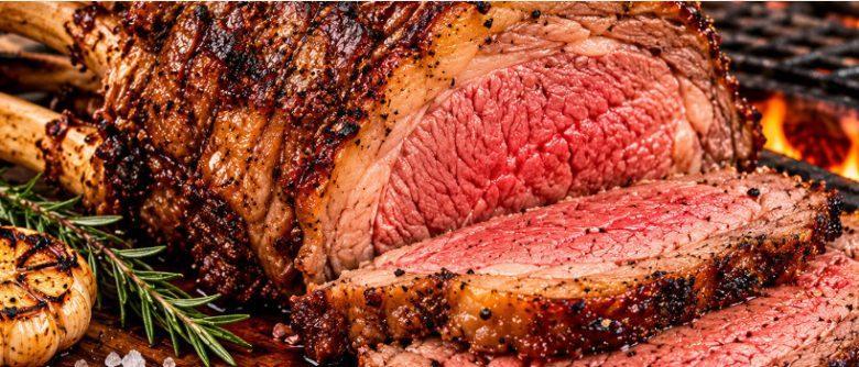 Prime rib na churrasqueira
