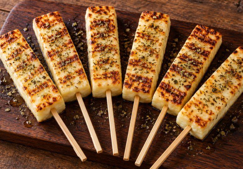 Queijo coalho com orégano