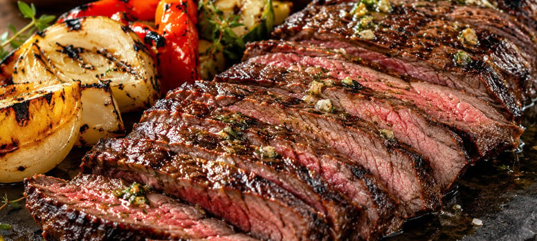 Raquete bovina na brasa