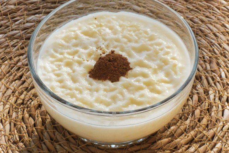 Arroz doce com gemada