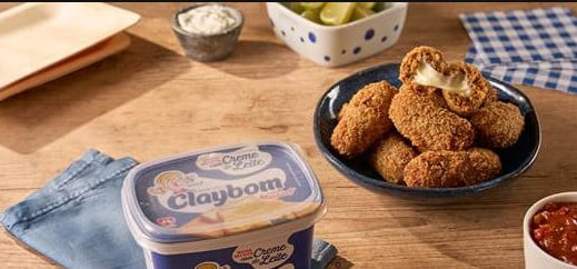 Croquete de carne recheado com queijo